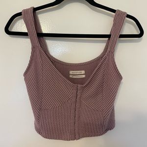 Urban Outfitters Lilac Corset Crop Top